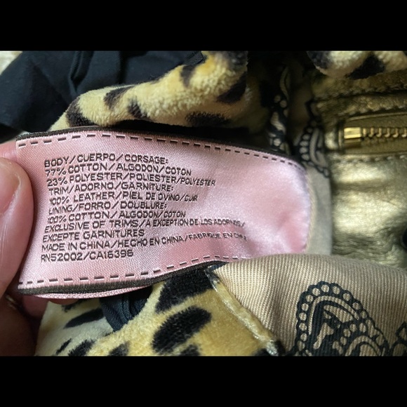 Juicy Couture Daydreamer Leopard Tote Bag - Picture 7 of 8